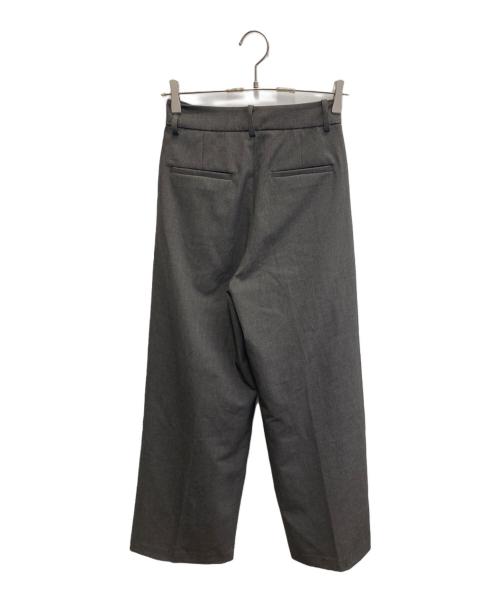 TODAYFUL（トゥデイフル）TODAYFUL (トゥデイフル) Doubletuck Smooth Trousers ブラウン サイズ:36の古着・服飾アイテム