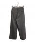TODAYFUL (トゥデイフル) Doubletuck Smooth Trousers ブラウン サイズ:36：10000円
