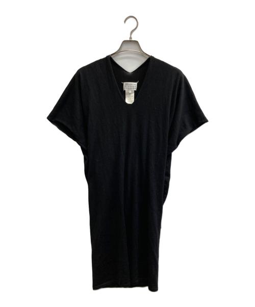 Martin Margiela1（マルタンマルジェラ1）Martin Margiela1 (マルタンマルジェラ1) high gauge Knit dress ブラック サイズ:XSの古着・服飾アイテム