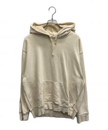 CarHartt（カーハート）の古着「HOODED NEBRASKA SWEAT」｜ベージュ