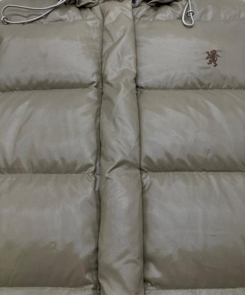 Gymphlex（ジムフレックス）Gymphlex (ジムフレックス) ダウンコート ベージュ サイズ:12の古着・服飾アイテム
