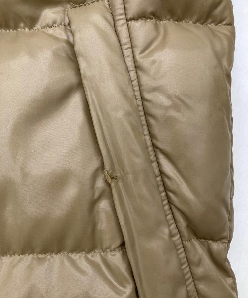 Gymphlex（ジムフレックス）Gymphlex (ジムフレックス) ダウンコート ベージュ サイズ:12の古着・服飾アイテム