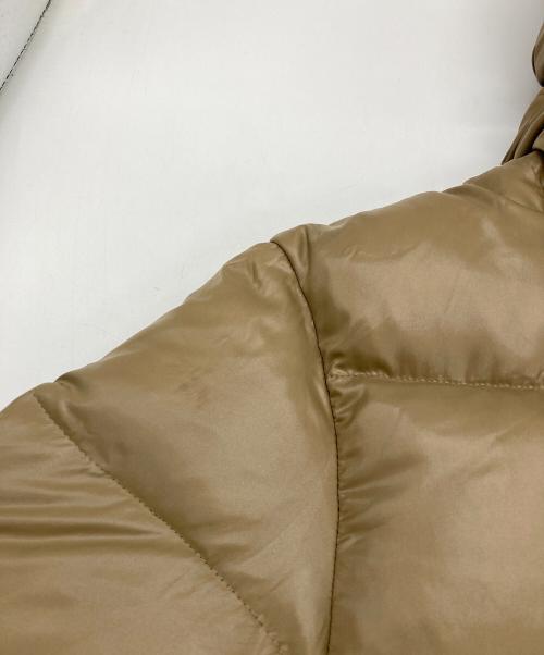 Gymphlex（ジムフレックス）Gymphlex (ジムフレックス) ダウンコート ベージュ サイズ:12の古着・服飾アイテム