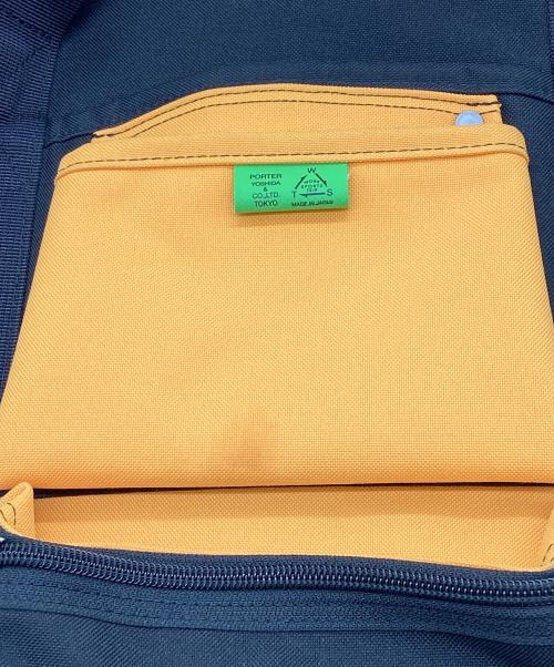 PORTER（ポーター）PORTER (ポーター) RUCKSACK イエロー×ブラックの古着・服飾アイテム