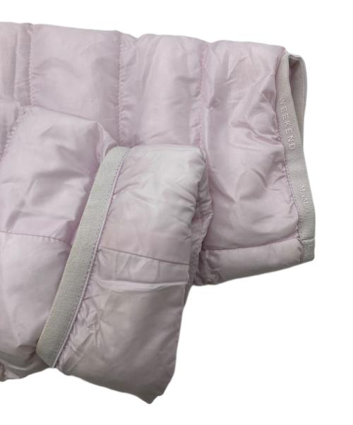 WEEKEND Max Mara（ウィークエンド マックスマーラ）WEEKEND Max Mara (ウィークエンド マックスマーラ) キルティング中綿ジャケット ピンク サイズ:38の古着・服飾アイテム