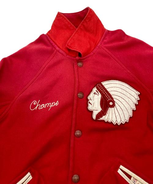 POLO RALPH LAUREN（ポロ・ラルフローレン）POLO RALPH LAUREN (ポロ・ラルフローレン) スウェットスタジャン レッド サイズ:Mの古着・服飾アイテム