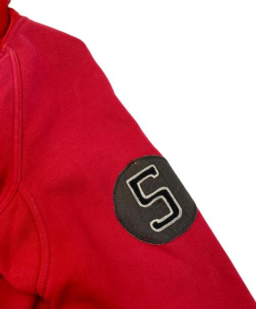 POLO RALPH LAUREN（ポロ・ラルフローレン）POLO RALPH LAUREN (ポロ・ラルフローレン) スウェットスタジャン レッド サイズ:Mの古着・服飾アイテム