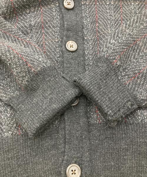 POLO RALPH LAUREN（ポロ・ラルフローレン）POLO RALPH LAUREN (ポロ・ラルフローレン) 90s ウールカーディガン グレー サイズ:Lの古着・服飾アイテム