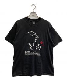 USED（ユーズド）の古着「90～00s USA製 ”Beauty And The Beast" Musical T-Shirt」｜ブラック