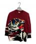 KENZO（ケンゾー）の古着「Tigar Head Knit」｜レッド