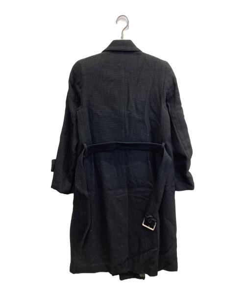 COMME des GARCONS（コムデギャルソン）COMME des GARCONS (コムデギャルソン) 00AW ウールダブルコート ブラック サイズ:Sの古着・服飾アイテム