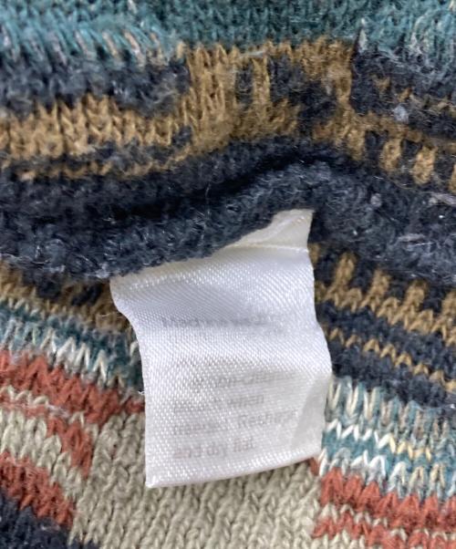 J.Ferrar（ジェイフェラー）J.Ferrar (ジェイフェラー) 3Dニット ブラウン サイズ:XLの古着・服飾アイテム