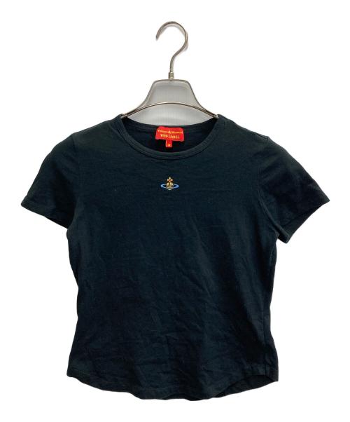 Vivienne Westwood RED LABEL（ヴィヴィアンウエストウッドレッドレーベル）Vivienne Westwood RED LABEL (ヴィヴィアンウエストウッドレッドレーベル) オーブTシャツ ブラック サイズ:Mの古着・服飾アイテム