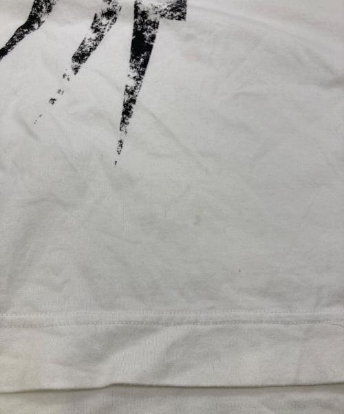 Vivienne Westwood man（ヴィヴィアン ウェストウッド マン）Vivienne Westwood man (ヴィヴィアン ウェストウッド マン) “LIGHTING BOLTS” ビッグ Tシャツ ホワイト サイズ:48の古着・服飾アイテム