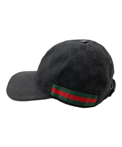 GUCCI（グッチ）GUCCI (グッチ) GGキャンバスキャップ サイズ:L 59の古着・服飾アイテム