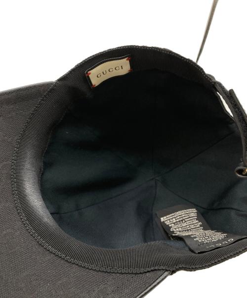 GUCCI（グッチ）GUCCI (グッチ) GGキャンバスキャップ サイズ:L 59の古着・服飾アイテム