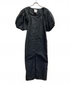 THINGS THAT MATTERシングスザットマター）の古着「セットアップブラウス」｜ブラック