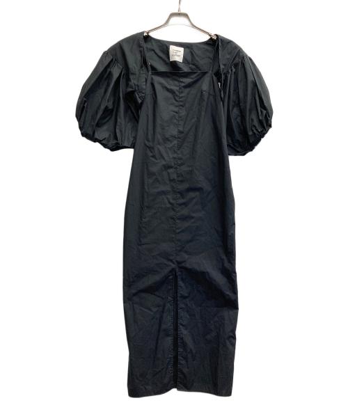 THINGS THAT MATTER（シングスザットマター）THINGS THAT MATTER (シングスザットマター) セットアップブラウス ブラック サイズ:Freeの古着・服飾アイテム