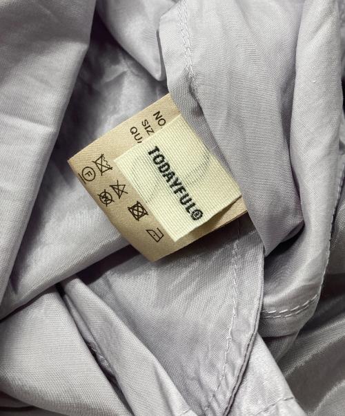 TODAYFUL（トゥデイフル）TODAYFUL (トゥデイフル) 2way ギャザードレス グレー サイズ:38の古着・服飾アイテム