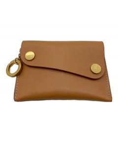 中古・古着通販】IL BISONTE (イル ビゾンテ) クロコ型押し2つ折り財部