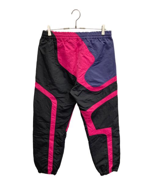 SHIDEN(紫電)（シデン）SHIDEN(紫電) (シデン) MULTI COLOR STRING PANTS ブラック×ピンク サイズ:Mの古着・服飾アイテム