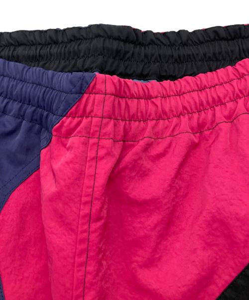 SHIDEN(紫電)（シデン）SHIDEN(紫電) (シデン) MULTI COLOR STRING PANTS ブラック×ピンク サイズ:Mの古着・服飾アイテム