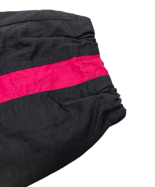 SHIDEN(紫電)（シデン）SHIDEN(紫電) (シデン) MULTI COLOR STRING PANTS ブラック×ピンク サイズ:Mの古着・服飾アイテム
