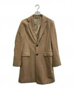 green label relaxing×LORO PIANAグリーンレーベルリラクシング×ロロピアーナ）の古着「STORM/S チェスターコート」｜ベージュ