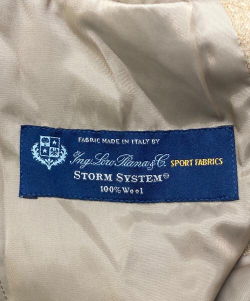 green label relaxing（グリーンレーベルリラクシング）green label relaxing (グリーンレーベルリラクシング) LORO PIANA (ロロピアーナ) STORM/S チェスターコート ベージュ サイズ:Sの古着・服飾アイテム