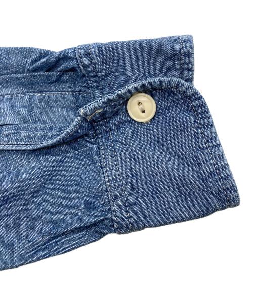 SUGAR CANE（シュガーケーン）SUGAR CANE (シュガーケーン) シャンブレーワークシャツ インディゴ サイズ:Mの古着・服飾アイテム