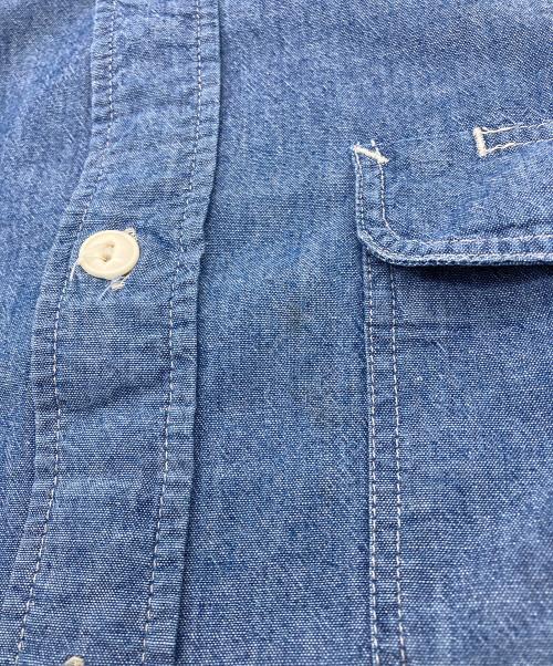 SUGAR CANE（シュガーケーン）SUGAR CANE (シュガーケーン) シャンブレーワークシャツ インディゴ サイズ:Mの古着・服飾アイテム