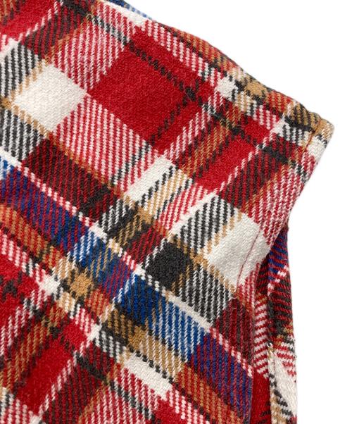 SUGAR CANE（シュガーケーン）SUGAR CANE (シュガーケーン) TWILL CHECK WORK SHIRT レッド サイズ:Mの古着・服飾アイテム