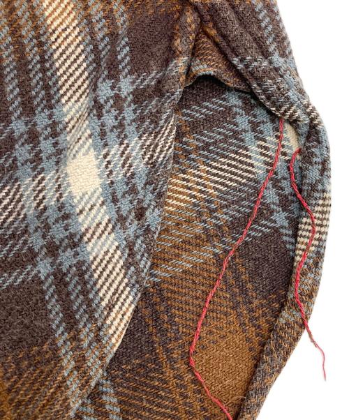 SUGAR CANE（シュガーケーン）SUGAR CANE (シュガーケーン) TWILL CHECK WORK SHIRT ブラウン サイズ:Mの古着・服飾アイテム