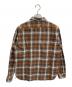 SUGAR CANE (シュガーケーン) TWILL CHECK WORK SHIRT ブラウン サイズ:M：7000円