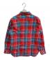 SUGAR CANE (シュガーケーン) TWILL CHECK L/S WORK SHIRT レッド サイズ:Ｍ：6000円