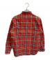 SUGAR CANE (シュガーケーン) TWILL CHECK WORK SHIRT レッド サイズ:M：6000円