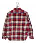 SUGAR CANE (シュガーケーン) TWILL CHECK L/S WORK SHIRT レッド サイズ:L：7000円
