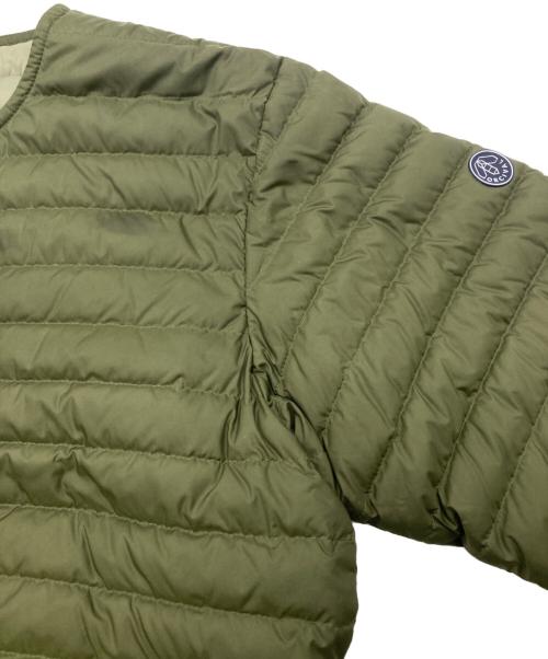 ORCIVAL（オーシバル）ORCIVAL (オーシバル) クルーネック インナーダウン ジャケット オリーブ サイズ:4の古着・服飾アイテム