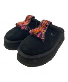UGG（アグ）の古着「ムートンサンダルTAZZLE」｜ブラック