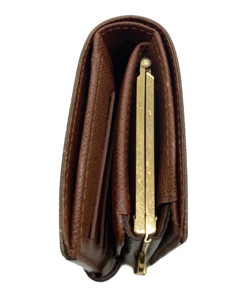 LOUIS VUITTON（ルイ ヴィトン）LOUIS VUITTON (ルイ ヴィトン) モノグラムがま口財布 ブラウンの古着・服飾アイテム