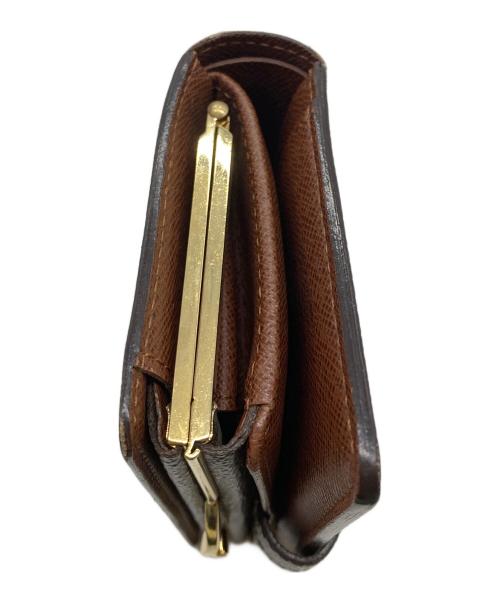 LOUIS VUITTON（ルイ ヴィトン）LOUIS VUITTON (ルイ ヴィトン) モノグラムがま口財布 ブラウンの古着・服飾アイテム