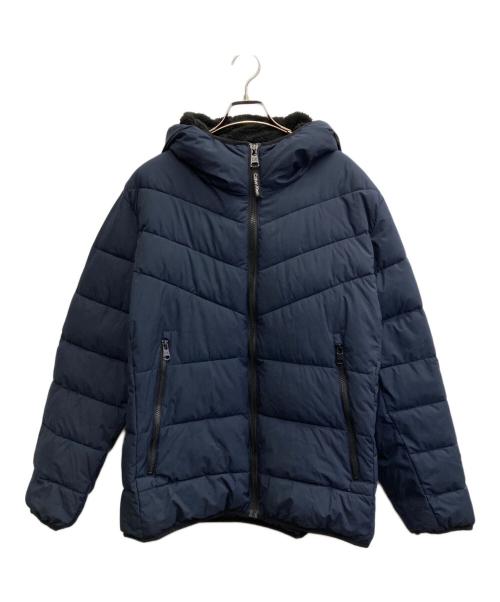 Calvin Klein（カルバンクライン）Calvin Klein (カルバンクライン) 中綿ジャケット ネイビー サイズ:XLの古着・服飾アイテム