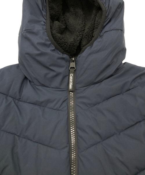 Calvin Klein（カルバンクライン）Calvin Klein (カルバンクライン) 中綿ジャケット ネイビー サイズ:XLの古着・服飾アイテム