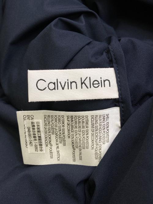Calvin Klein（カルバンクライン）Calvin Klein (カルバンクライン) 中綿ジャケット ネイビー サイズ:XLの古着・服飾アイテム