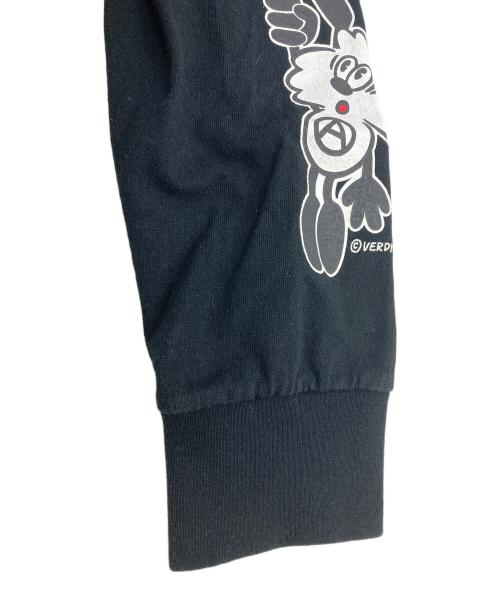HUMAN MADE（ヒューマンメイド）HUMAN MADE (ヒューマンメイド) VERDY (ヴェルディ) VERDY VICK LONG SLEEVE TEE ブラック サイズ:Lの古着・服飾アイテム