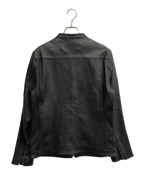 FREAK'S STORE（フリークスストア）FREAK'S STORE (フリークスストア) シングルライダースジャケット ブラック サイズ:Lの古着・服飾アイテム