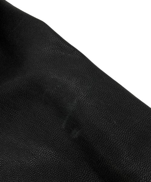 FREAK'S STORE（フリークスストア）FREAK'S STORE (フリークスストア) シングルライダースジャケット ブラック サイズ:Lの古着・服飾アイテム