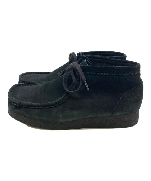 CLARKS（クラークス）CLARKS (クラークス) ワラビーシューズ ブラック サイズ:27cmの古着・服飾アイテム