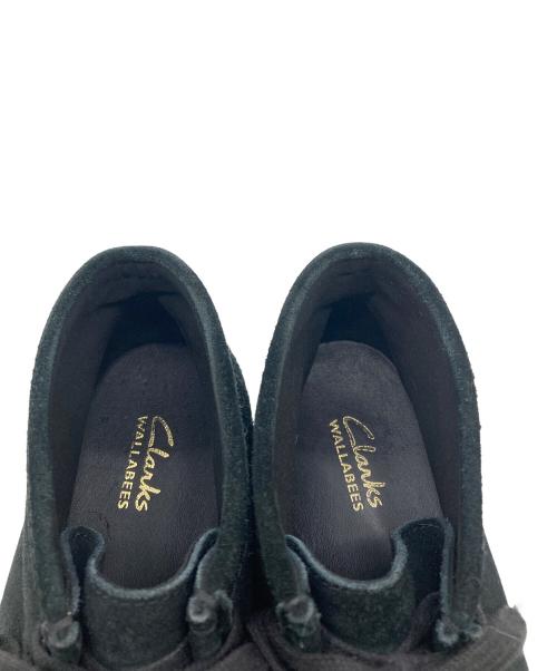 CLARKS（クラークス）CLARKS (クラークス) ワラビーシューズ ブラック サイズ:27cmの古着・服飾アイテム