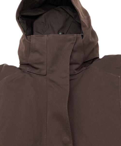 Patagonia（パタゴニア）Patagonia (パタゴニア) ダウンフーデットコート ブラウン サイズ:XSの古着・服飾アイテム